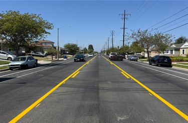 Palo Verde lane reconfiguration