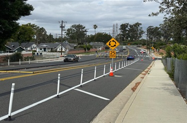Roundabout at Gridley and Centralia intersection