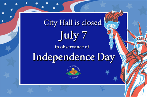 City Hall Closure July 7th 