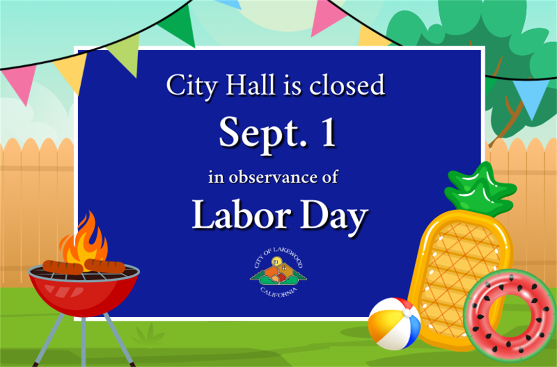 City Hall Closure Labor Day 2025