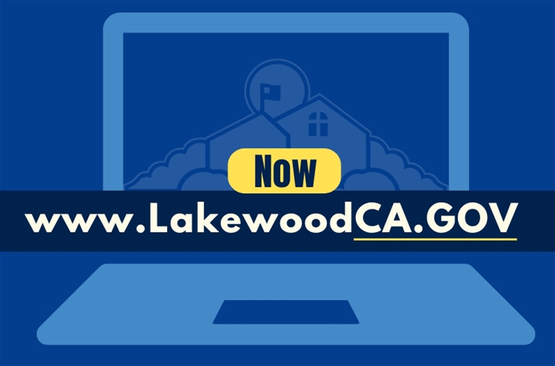 New domain is lakewoodca.gov