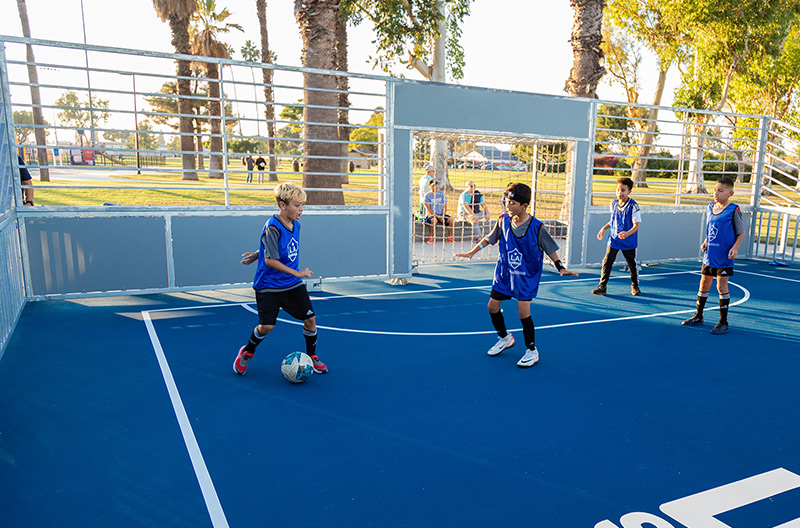 Soccer mini-pitch opens in Lakewood Lakewood Online